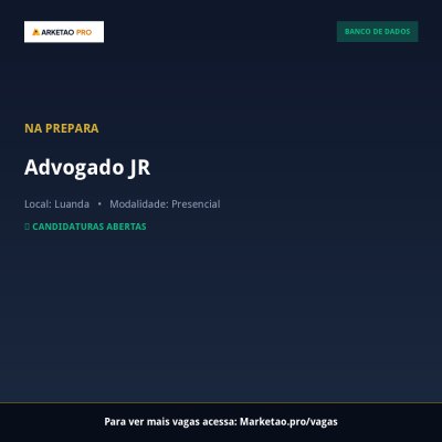 Advogado JR
