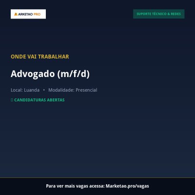 Advogado (m/f/d)
