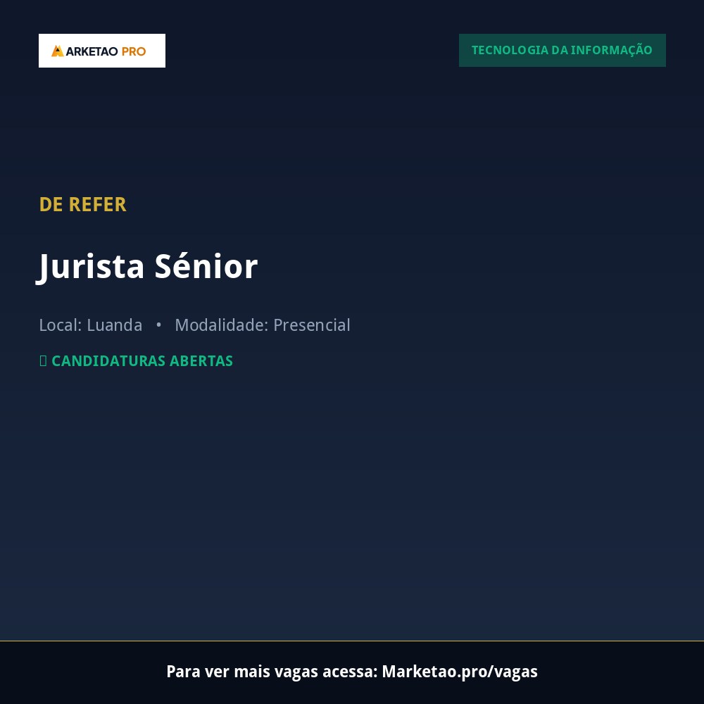 Jurista Sénior