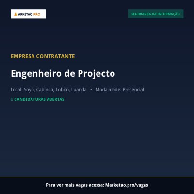 Engenheiro de Projecto
