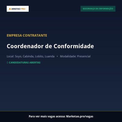 Coordenador de Conformidade
