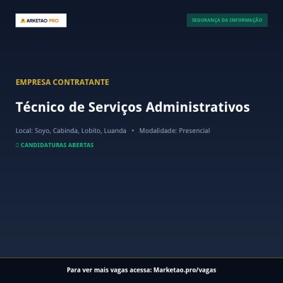 Técnico de Serviços Administrativos