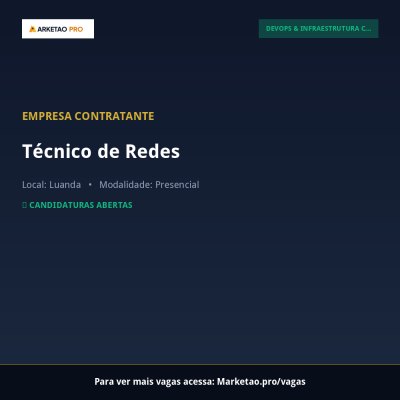Técnico de Redes