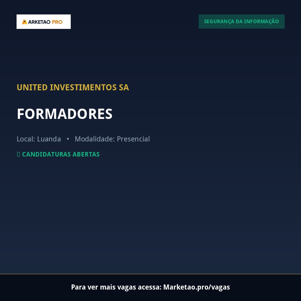FORMADORES