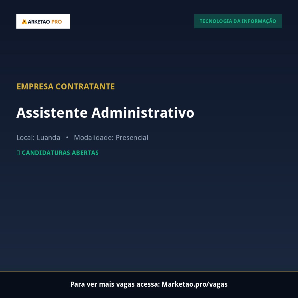 Assistente Administrativo