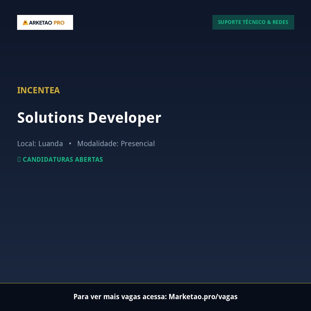 Solutions Developer
