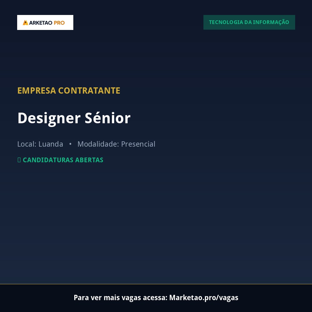 Designer Sénior